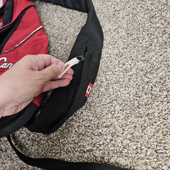 Roots Red and Black Sling Bag - Picture 5 of 5